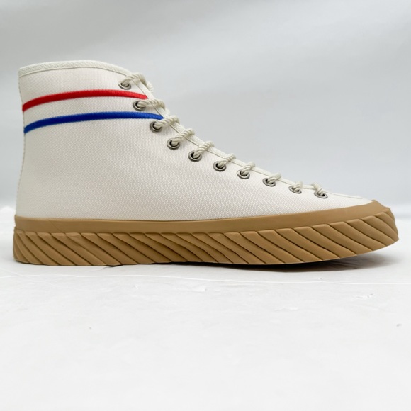 Gucci Interlocking G Logo Canvas High Top Sneakers - Picture 10 of 16